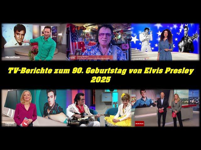 TV-Berichte zum 90. Geburtstag von Elvis Presley 2025