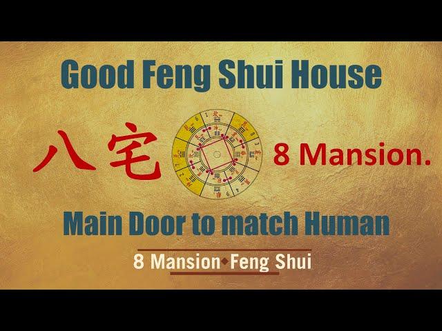 Feng Shui Main Door to match Human