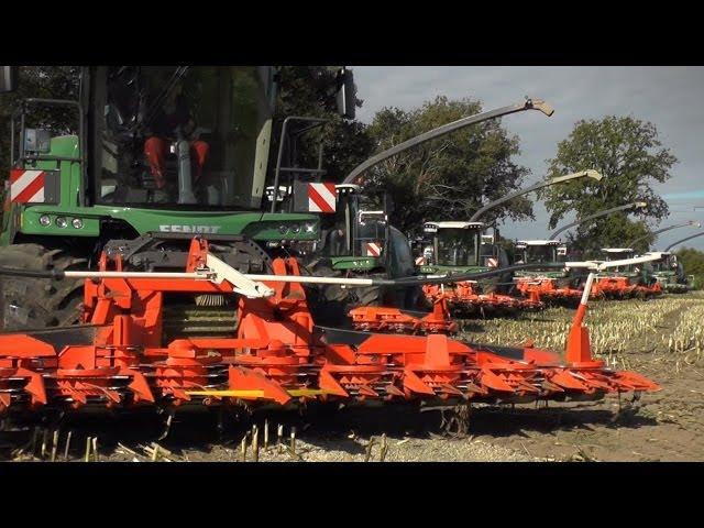 MEGA MAISERNTE - Where the big boys play 7 x Fendt Katana 65 / Krone BiG X 1100 / Claas Jaguar 990..