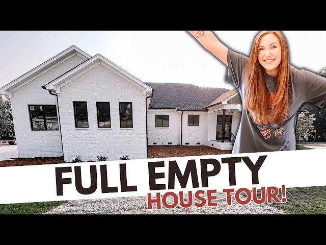 EMPTY HOUSE TOUR | Custom Home Build | New Constriction Home Build