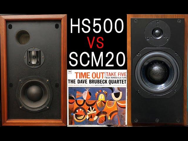 日立 HS-500　ｖｓ　ATC SCM20　TAKEFIVE　聴き比べ　空気録音