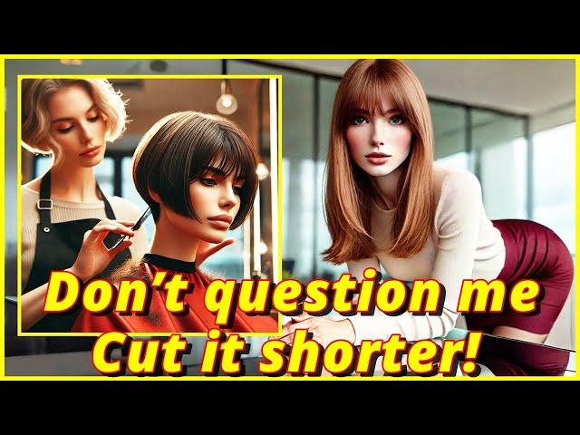 Haircut Stories -  I Cut My Hair To Get My Job   It Was Awful! I'm Still Shocked!