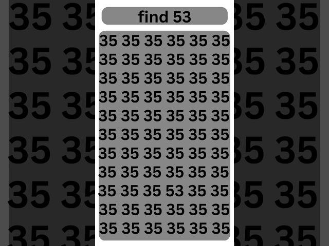 Only smart can detect..#youtube#shorts#shortsfeed#kids#vietnam#phonk#krish#game#puzzle