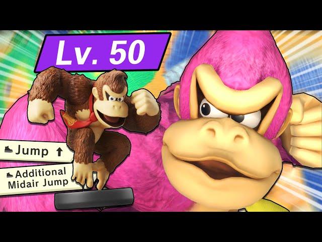 Training "JUMP" The Donkey Kong Amiibo