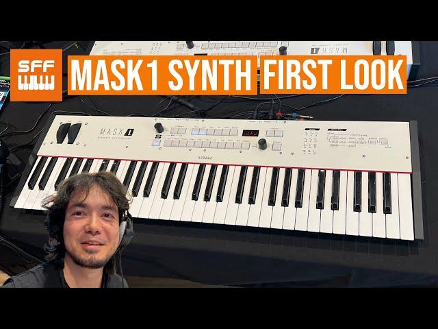 Kodamo MASK1 First Look - Polyphonic Bitmask Synthesizer  | SynthFest France 2023