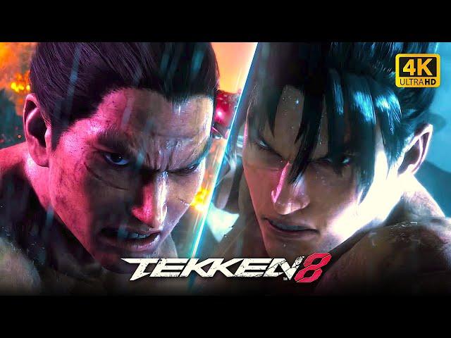 TEKKEN 8 FALLEN DESTINY - LAUNCH EDITION | JIN VS KAZUYA on RAIN STAGE | Extended Music Video Mix