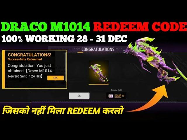 FREE FIRE REDEEM CODE TODAY 29 DECEMBER REDEEM CODE FREE FIRE | FF REDEEM CODE TODAY 29 DECEMBER