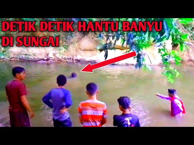 DETIK-DETIK HANTU BANYU MENGAMUK !!! SA'AT DI TANGKAP WARGA