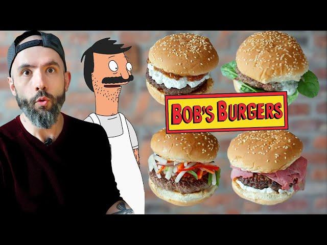 Ranking the Top 20 Burgers from Bob's Burgers | Ranked with Babish