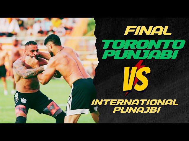 Final || International Punjabi Sports Club VS Toronto Punjabi || Metro Punjabi Kabaddi Cub 2024