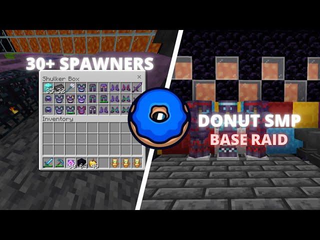 Raiding the RICHEST Player's Base on DonutSMP – INSANE Loot!