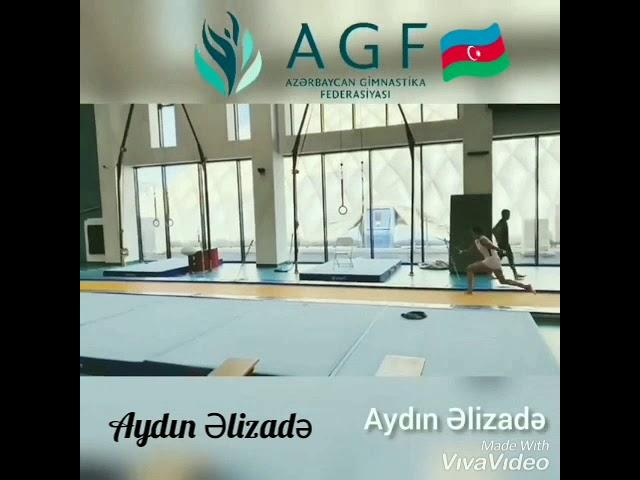 Aydin Alizade gym Azerbaijan 3oe salto