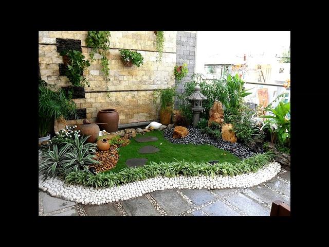 Mini garden landscape, easy to build | Tiểu cảnh sân vườn, dễ làm. Part 1