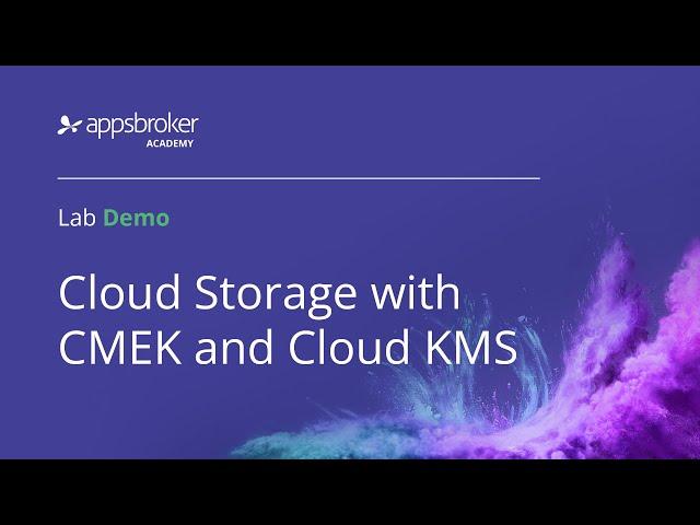 How to use Customer-Managed Encryption Keys (CMEK) and Cloud KMS with Google Cloud Storage