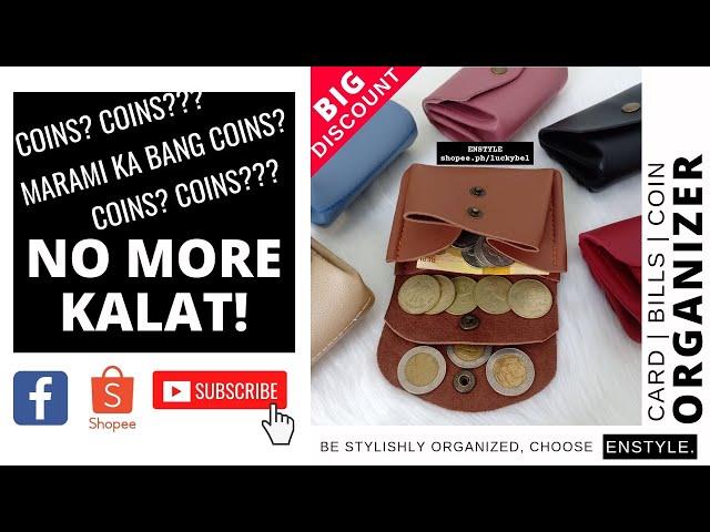 SHOPEE FINDS: Marami ka bang COINS?? | BEST coin organizer