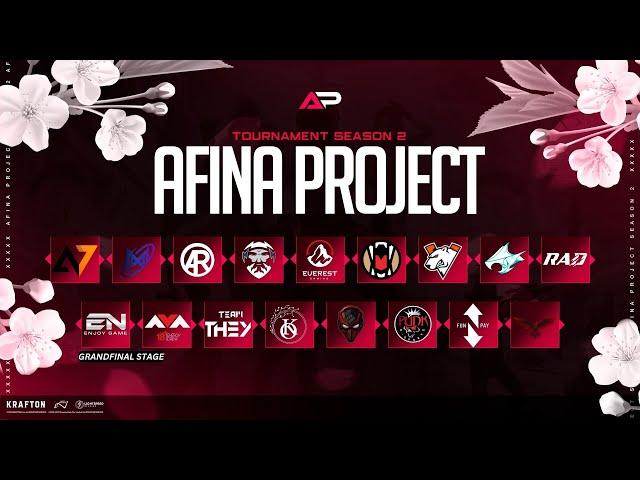 PUBG MOBILE TOURNAMENT AFINA PROJECT S2 | GRAND FINAL | #калинкапабг