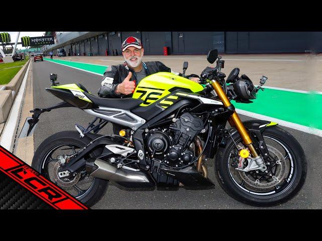 On Track At Silverstone During MotoGP! | Triumph Street RS Moto 2 Edition