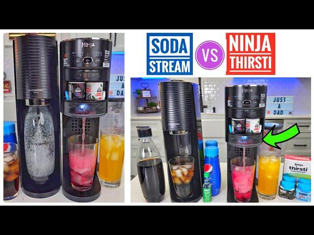 Ninja Thirsti vs SodaStream Sparkling Water Soda Maker COMPARISON