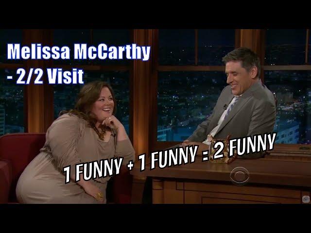 Melissa McCarthy - She Wants A Kiss From Geoff - 2/2 Visits In Chronological Order [720]