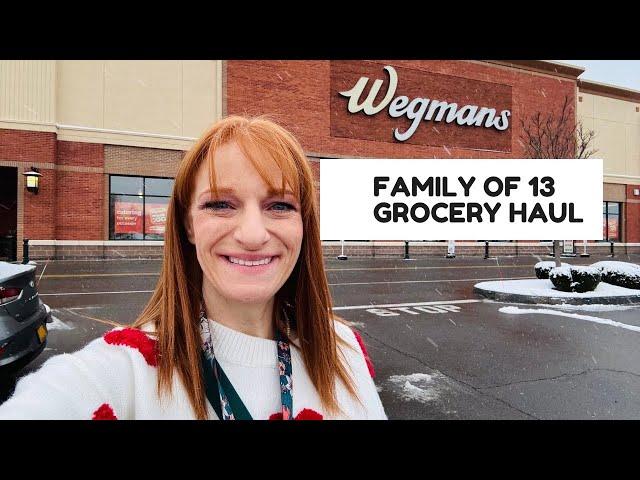 FAMILY OF 13 GROCERY HAUL! $2,135.71