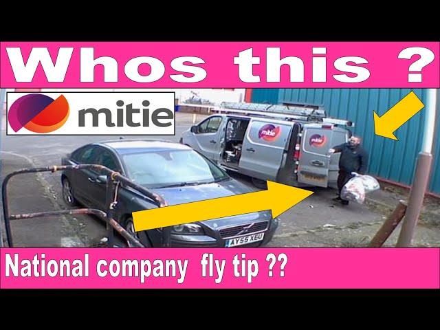 UK'S biggest company Mitie Fly Tips? And Robbery video