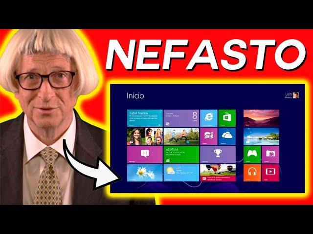 Windows 8 fue una DESGRACIA ABSOLUTA