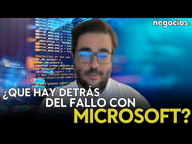 ¿Que hay detrás del mayor fallo histórico?. Siempre hay un error humano, no creo que haya sido la IA