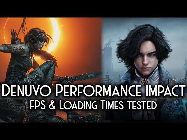 Denuvo performance impact tested before and after DRM was removed.