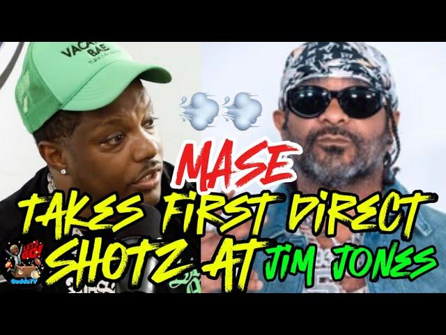 Mase SEND FIRST DIRECT SH0TZ At Jim Jones DISSIN Him,Jim Jones RESPONDS&Gives EVERYBODY a WARNING️