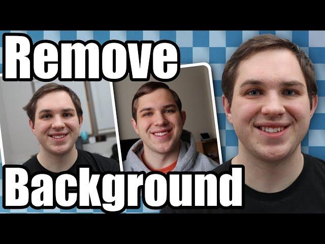 How To Remove ANY Background For FREE! Photo Editing Tutorial!