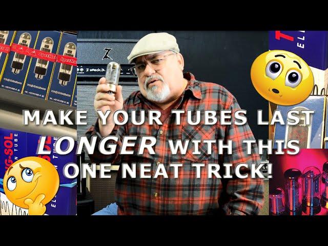 How to make your AMP'S TUBES last LONGER! Dr. Z AMA!