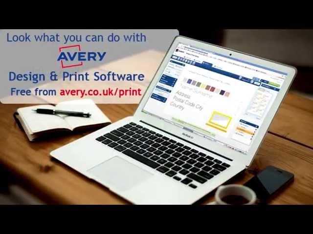 Decorate your home with Avery and Design & Print Software