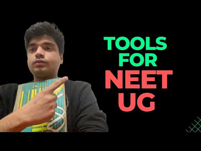 Deciding NEET UG study tools and materials!