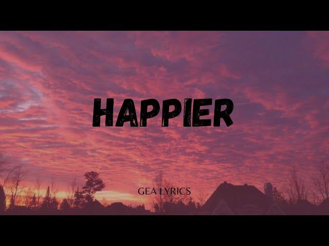 HAPPIER - OLIVIA RODRIGO