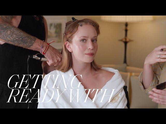 Hannah Einbinder’s Emmys Gown Is a Piece of Art | Getting Ready With | ELLE