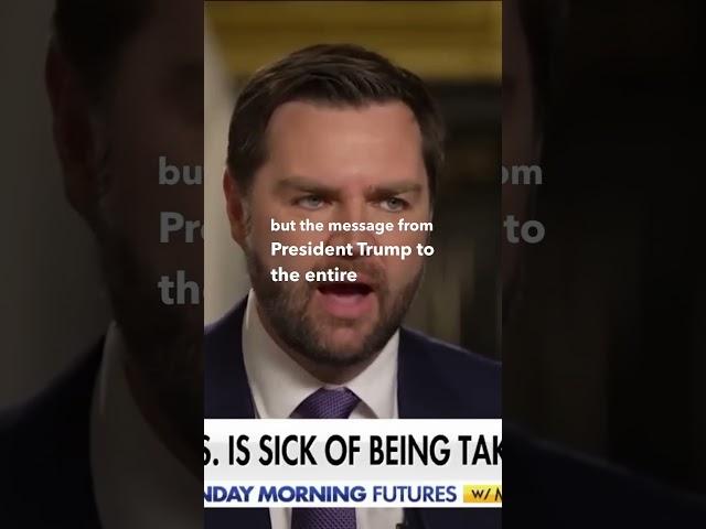 America First: No More Being Taken Advantage Of.