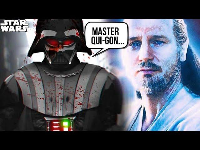 The ONLY Time Qui-Gon's Force Ghost Spoke With Darth Vader - Star Wars Explained