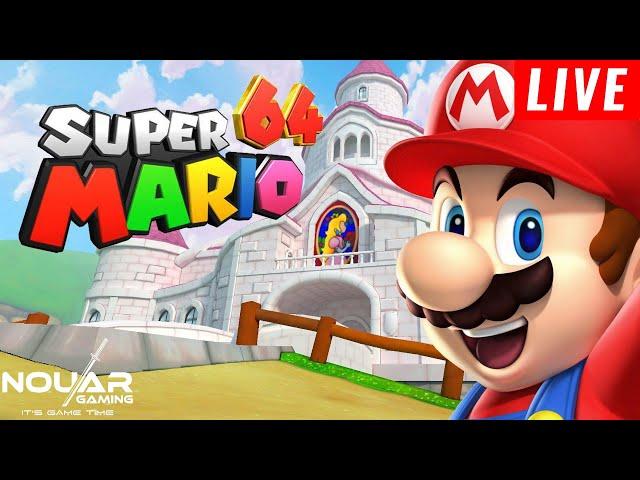 Schaut rein zu Super Mario 64! 74 Sterne 1 Stream! Road to 120! (Super Mario 3D All-Stars) [Teil 1]