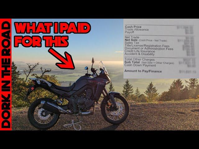 2024 Honda Transalp 750: What I Paid (Out the Door Price + Breakdown)