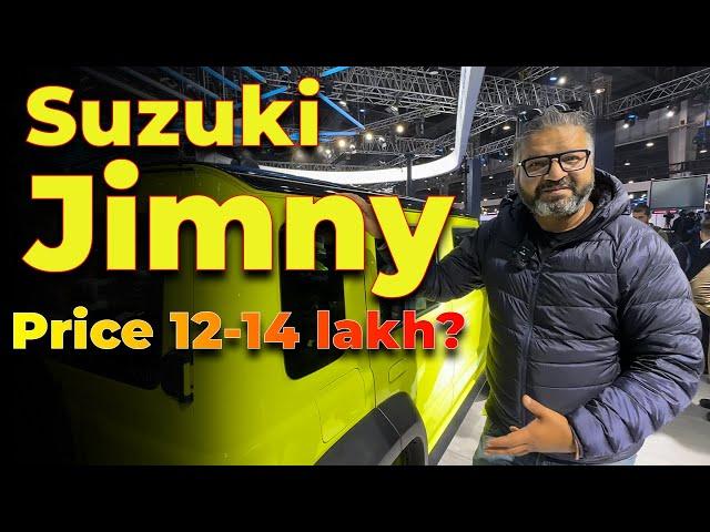 Maruti Suzuki Jimny 5 Door Price Between 12 - 14 Lakhs?  -MotorScribes