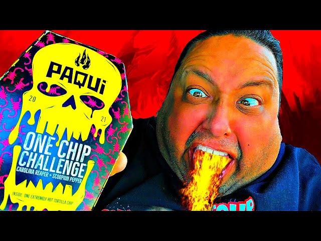 PAQUI One Chip Challenge 2021 ~ A "Scorching Hot" Food Challenge from Joey's World Tour!