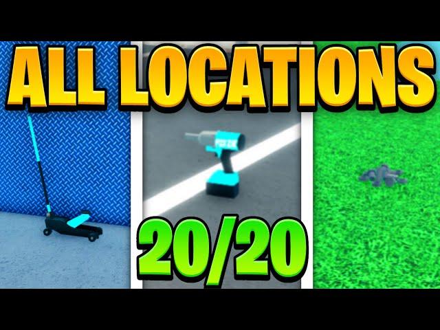 ALL *20* TOYDO PART LOCATIONS In Car Dealership Tycoon! (Scavenger Hunt Event TOYDO Super Race 2025)