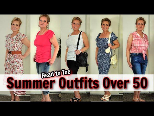  Easy & Effortless Summer Everyday Outfits for Women Over 50 