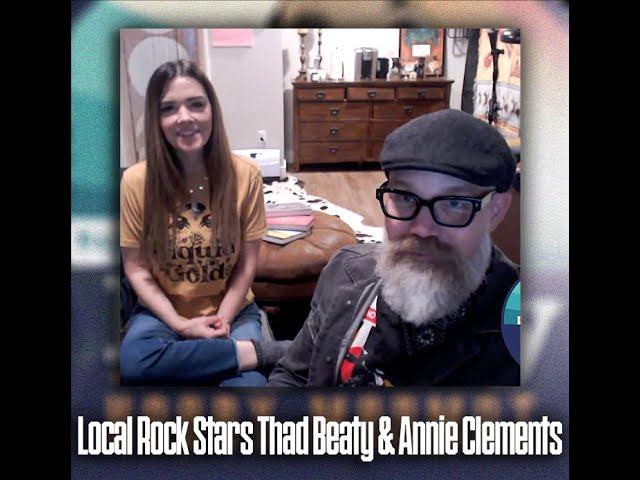 Local Rock Stars Thad Beaty and Annie Clements