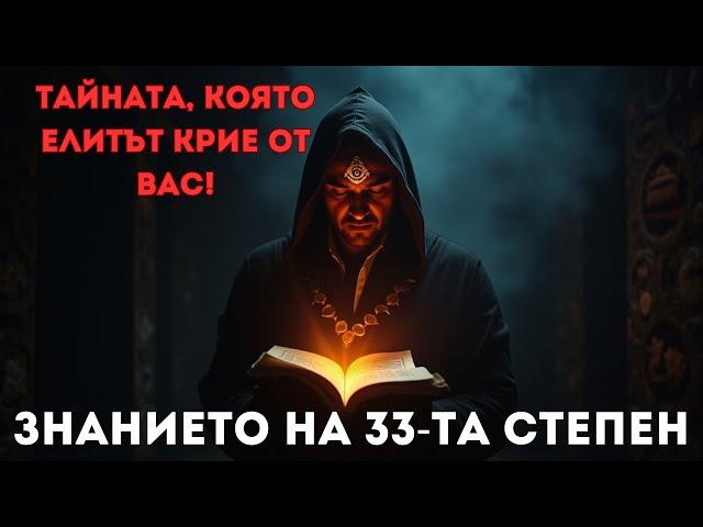 ЗНАНИЕ НА 33-та СТЕПЕН - "След като овладеете това, реалността се разкрива сама“ - Е62