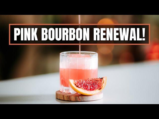 PINK BOURBON RENEWAL: A Brand New Way of Introducing Coffee to Cocktails!