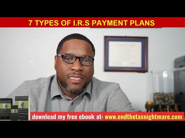 7 Types of IRS Installment Agreements  Partial Pay Installment Agreement