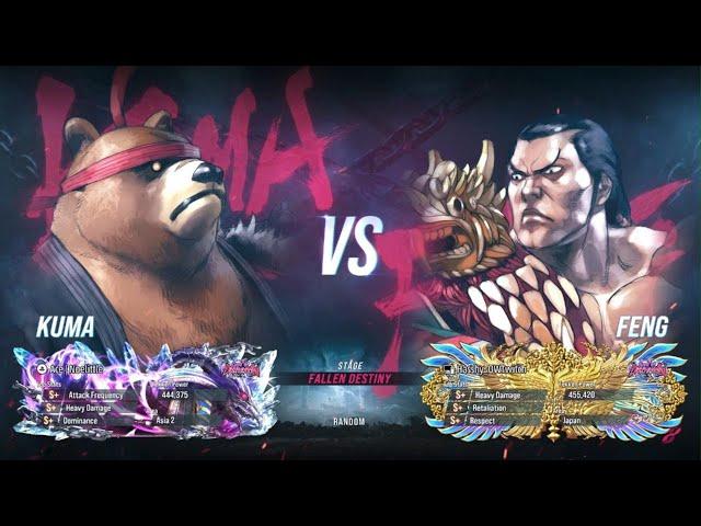 Tekken 8 Casuals - Noelittle (Kuma) vs Hasshy_OW (Feng)