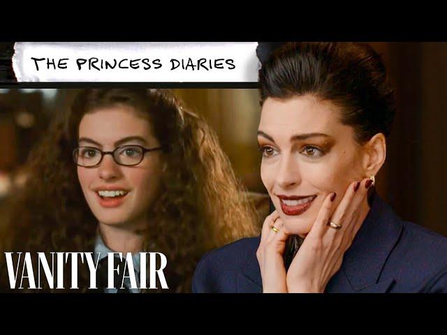 Anne Hathaway Rewatches The Princess Diaries, The Devil Wears Prada & More | Vanity Fair