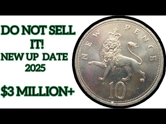 UK Top  3  Ultra RARE  Ten Pence  Coins  Most Valuable  Coins!  coins  Wourth mo...